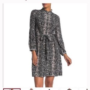 Rebecca Taylor snake pattern dress size 2